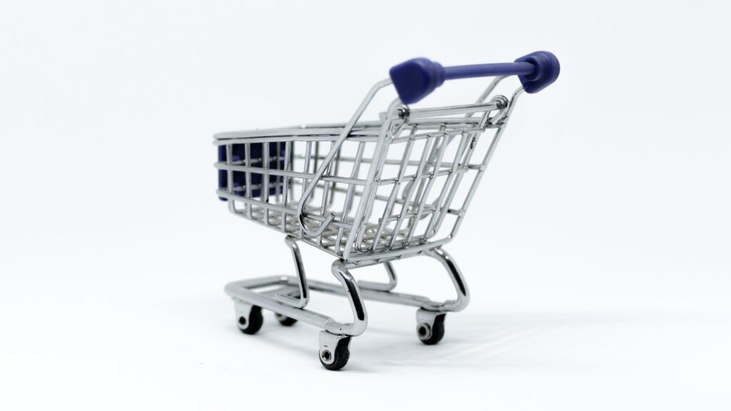 leave items in cart minimalist lifestyle tip