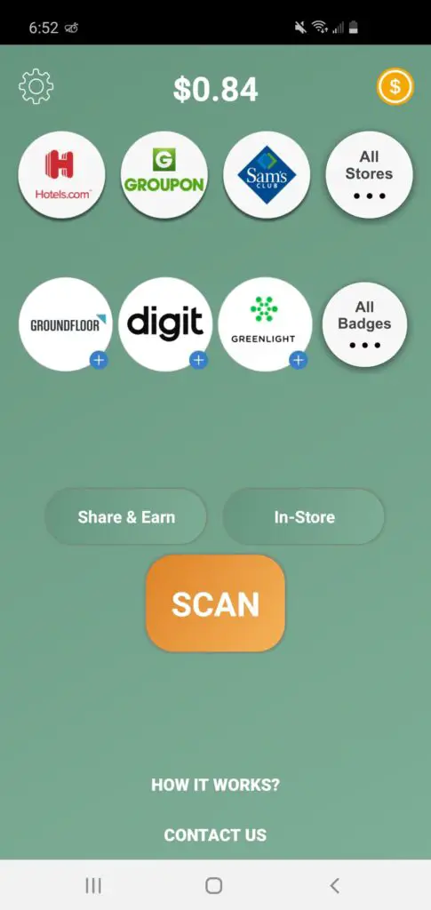 CoinOut to scan receipts for money